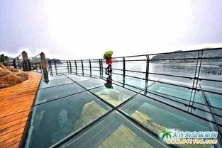 玻璃栈桥图片,云端漫步的透明奇观